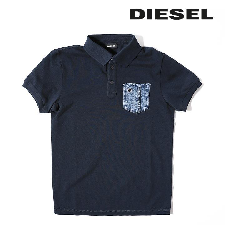 DIESEL KIDS ディーゼルキッズ KID 半袖ポロシャツ ジュニア ボーイ 