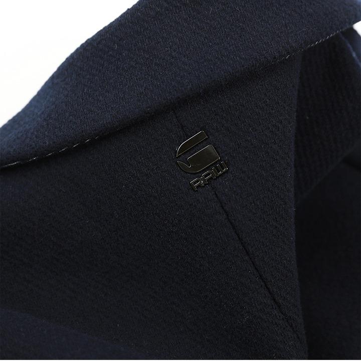 G-STAR RAW ウールジャケット　コート　レディース G-STAR RAW ジースターロウ ロングコート サイズ:XS ネイビー