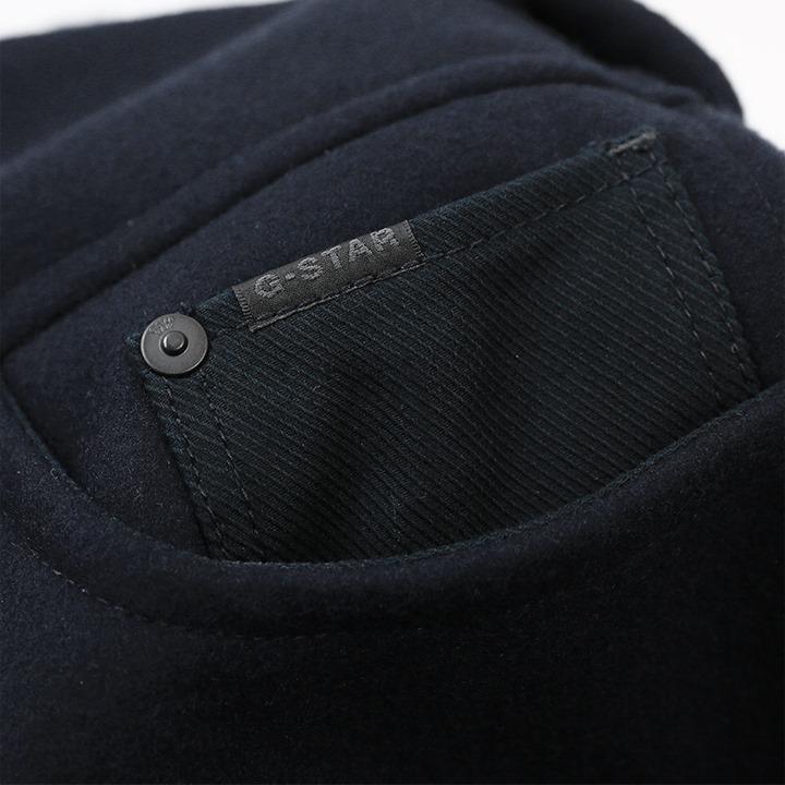 G-STAR RAW ジースターロウ チェスターコート メンズ 圧縮ウール