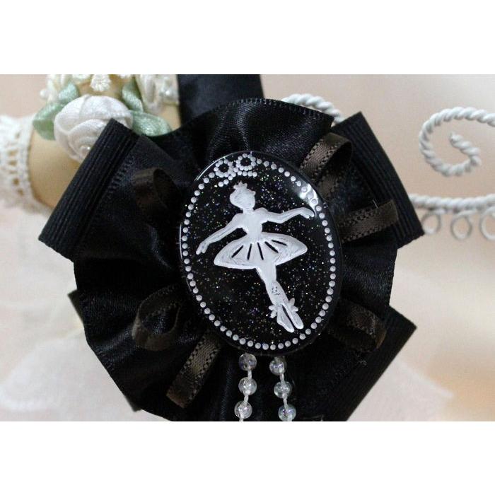 サテンリボン巻きカチューシャ バレリーナ カメオ シリーズ バレエモチーフ 子供用 子ども用 ヘアアクセサリー 髪留め 髪飾り 2303e19 Tutu Fleur By Hanaoto 通販 Yahoo ショッピング