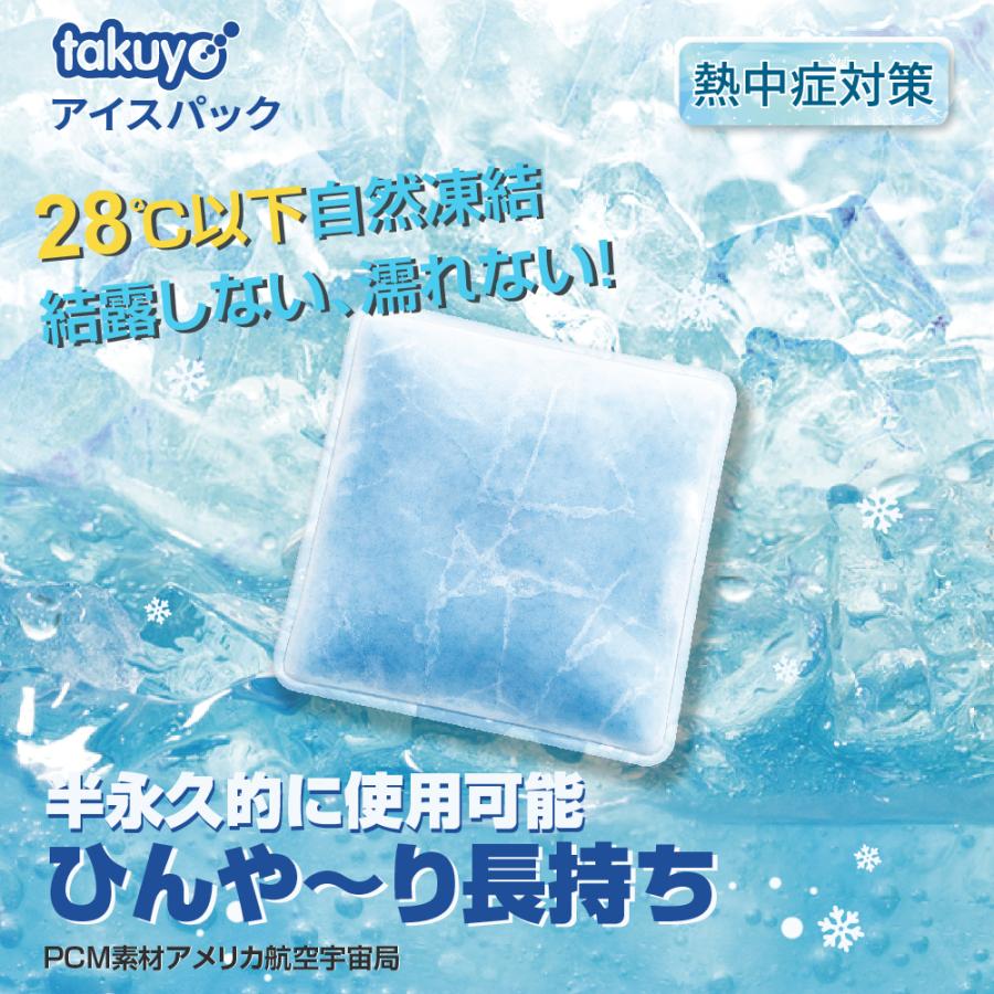 【空調ウェアと併用で涼しさ倍増】アイスパック 保冷剤 空調ウェア用  冷感シート 空調ウェア用保冷剤  CS02 AXCS15 AXCS13適用 | TAKUYO | 01