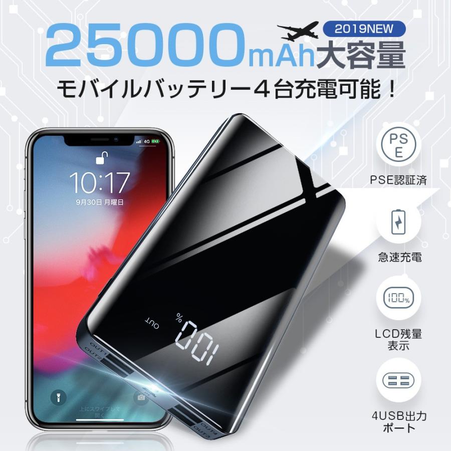 モバイルバッテリー mah 大容量 2 1a急速充電 スマホ充電器 Ledライト機能4usb出力ポート 防災 停電 防災グッズ 災害 台風 Iphone Android 対応 Tutuyo Paypayモール店 通販 Paypayモール