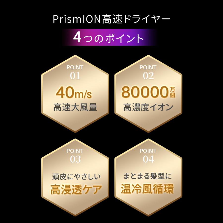 限定クーポン5480円】 ヘアドライヤー AIを搭載 温冷風循環モード 高速