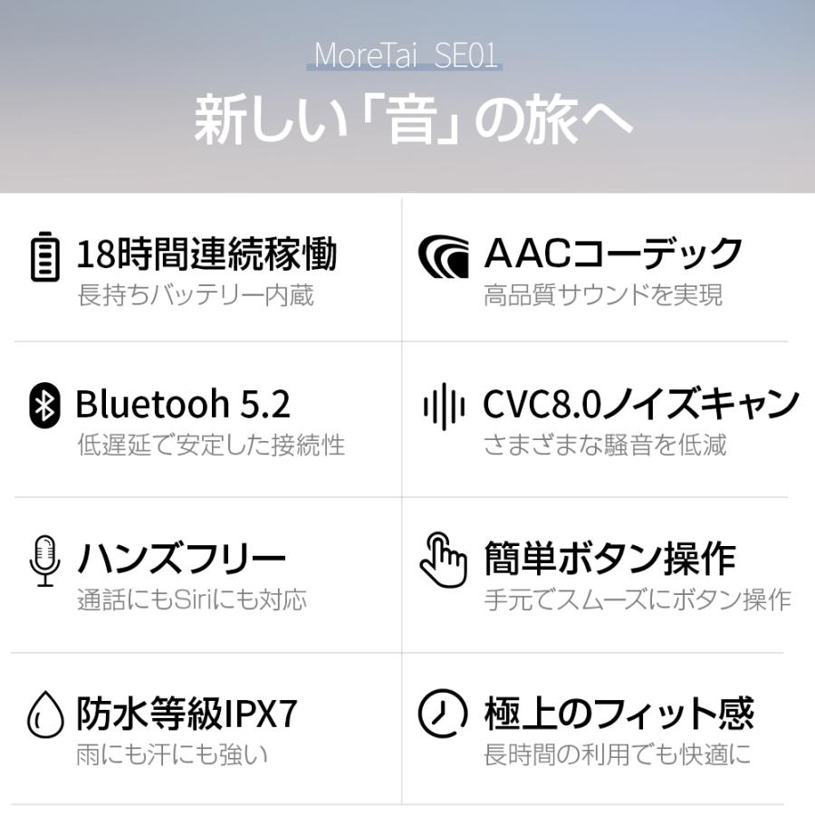 ワイヤレスイヤホン Bluetooth 5.2 首掛け ネックバンド型 CVC8.0 IPX7防水 マグネット USB充電式 最大18時間連続再生 AAC対応 Hi-Fi高音質 軽量｜tutuyo｜03