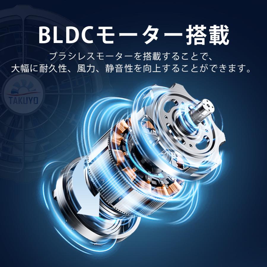 TAKUYO 「新登場&-15℃冷却効果」電動ファン付きウエア AXCS13 作業服