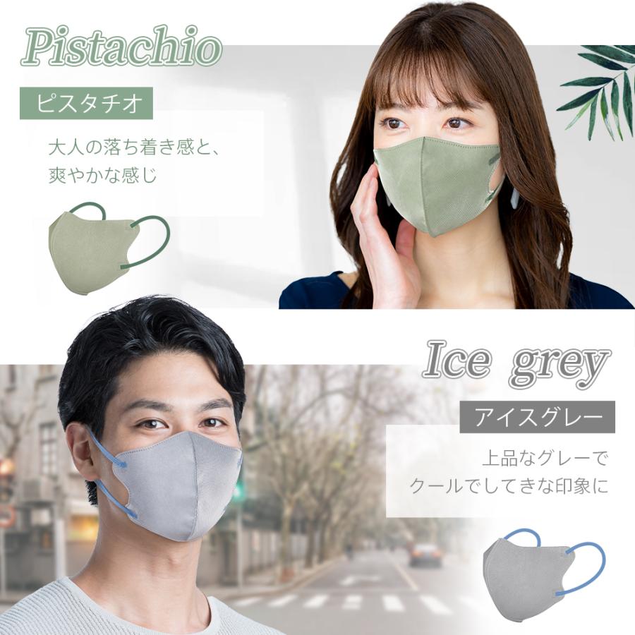 マスク 不織布 30枚 個包装 4層構造 99%遮断 3D 立体マスク 大人用