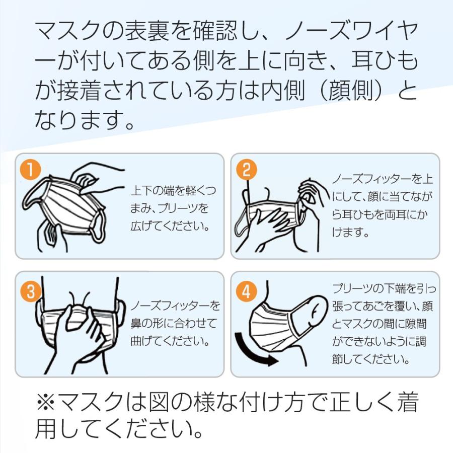 【在庫あり】マスク  50枚 簡易包装 フェイスマスク 3層構造 ウイルス対策 PM2.5対応 花粉症対策 風邪予防 不織布 男女兼用 ホワイト | ブランド登録なし | 09
