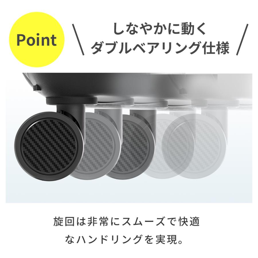 「耐衝撃＋低騒音」スーツケース Sサイズ TSAロック 搭載2重コイルファスナー使用 キャスター交換可能 ダブルキャスター 360度回転 機内持ち込み可能 超軽量 | ClioClio | 11