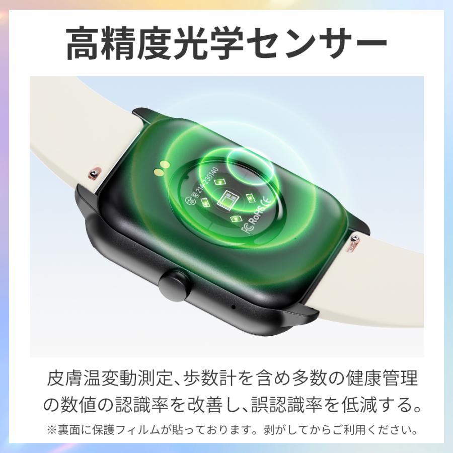 itDEAL スマートウォッチ マグネット式 レディース腕時計 血中酸素濃度