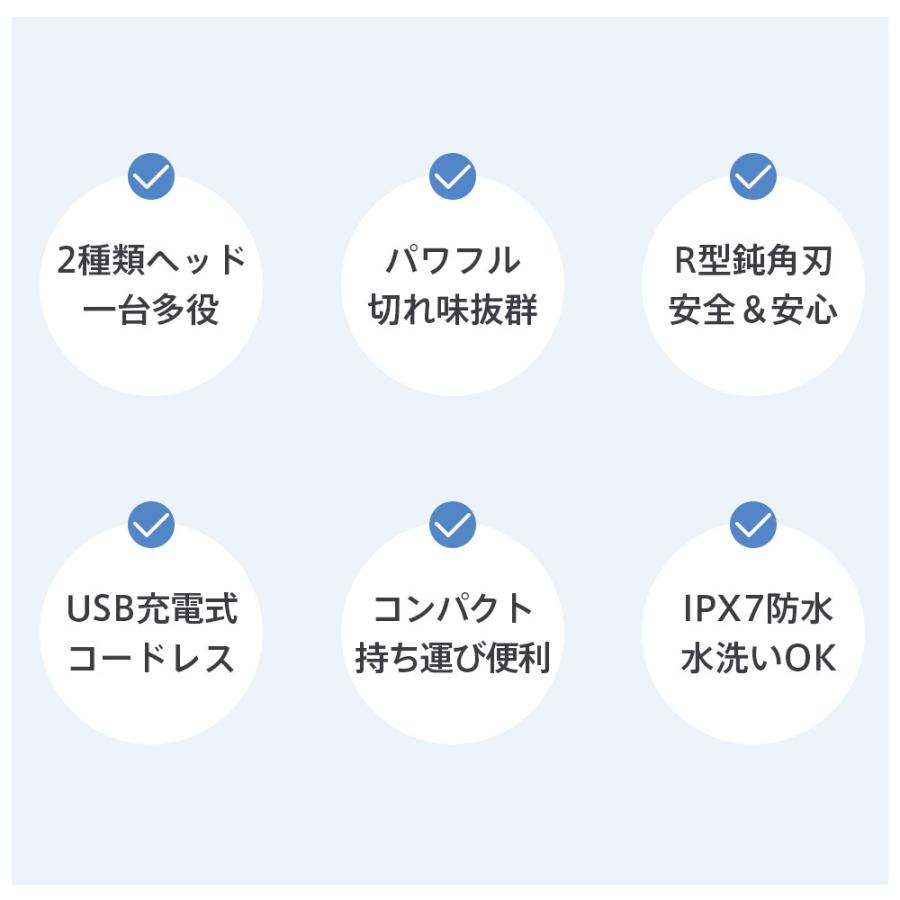 電動鼻毛カッター 4in1 耳毛剃り 鼻毛切り 眉毛シェーバー ムダ毛  全身ケア  男性用 女性用 一台多役  高性能 電動シェーバー USB充電式 コードレス IPX7防水｜tutuyo｜09