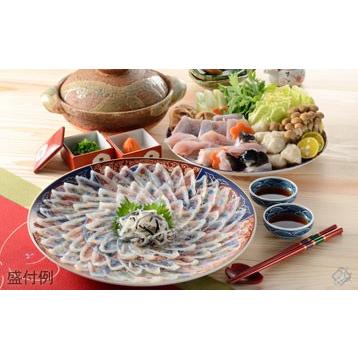 訳あり！国産とらふぐ一皿分の料理仕かける＜３〜４人前＞おまけ付き添い人