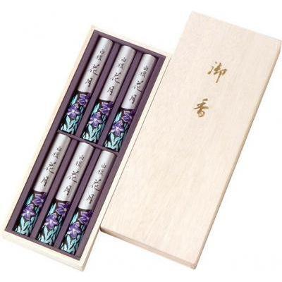 孔官堂 御香 白檀花月 6入 高級木箱入 : 通販 多摩SHOP - 通販 - Yahoo