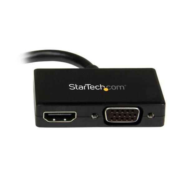 海外通販 (まとめ）StarTech MiniDisplayPort接続トラベルA/Vアダプタ MDP2HDVGA 1台〔×3セット〕