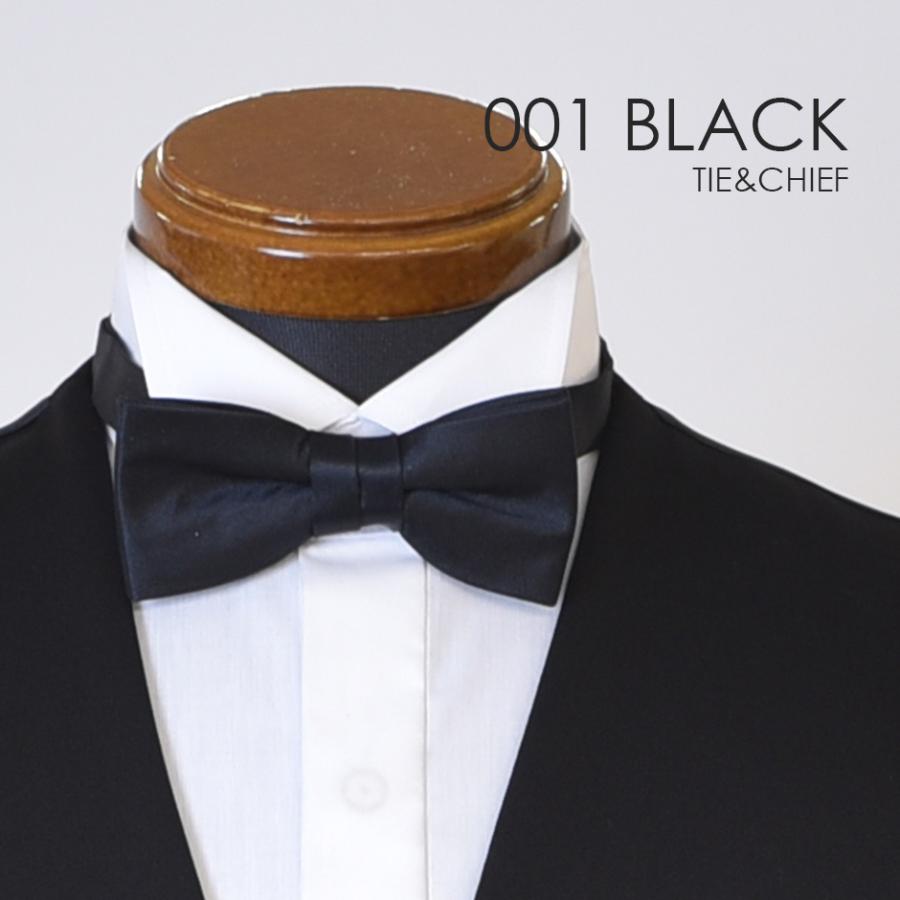 蝶ネクタイ＋チーフ 001Bブラック お洒落なコーディネート★レンタル4泊5日★ |  | 03