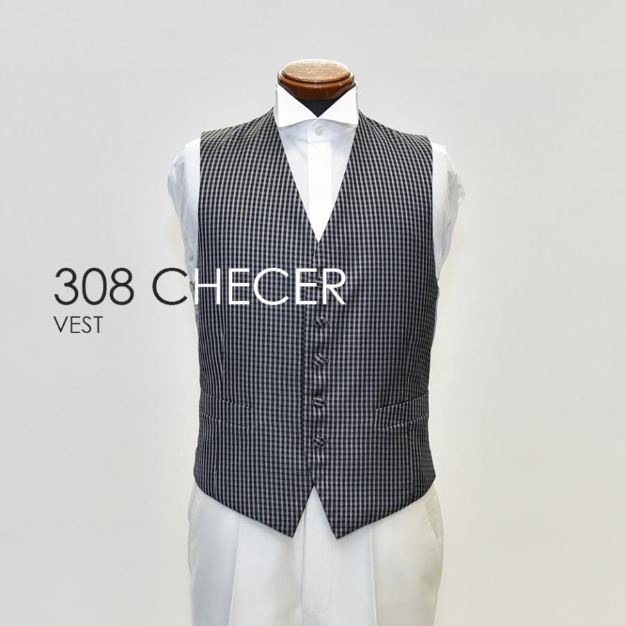 ベスト単品 最大5L 308CKギンガムチェック お洒落なタキシードの着こなし★レンタル4泊5日★ |  | 02