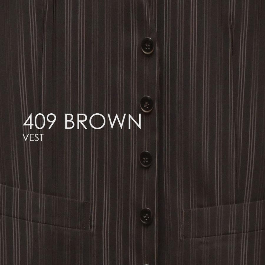 ベスト単品 409BRブラウン お洒落なタキシードの着こなし★レンタル4泊5日★ |  | 04