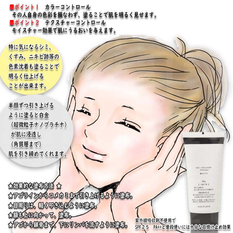 ポスト投函送料無料 塗るサプリ プレミアム CCクリーム 30g HSC