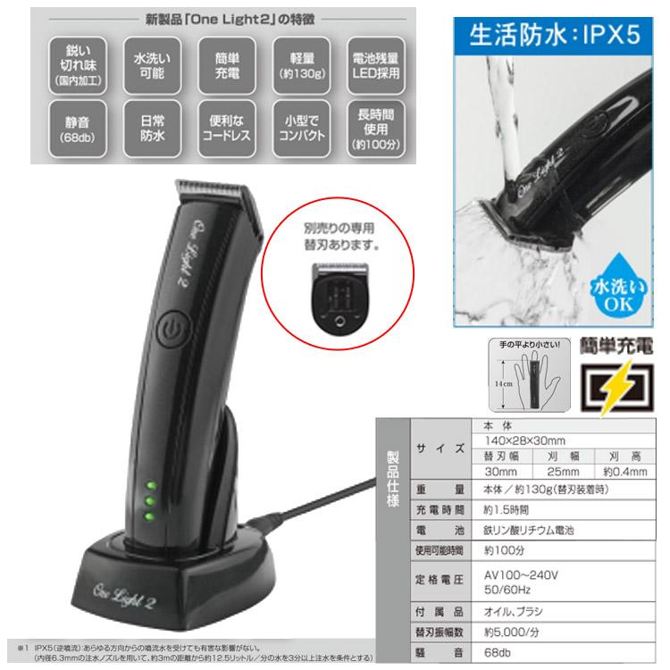スピーディック ワンライト 2 スピーバリカン スピートリマー 電気
