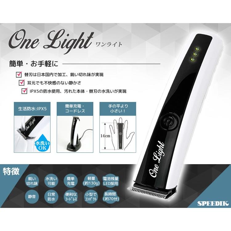 スピーディック ワンライト 2 スピーバリカン スピートリマー 電気