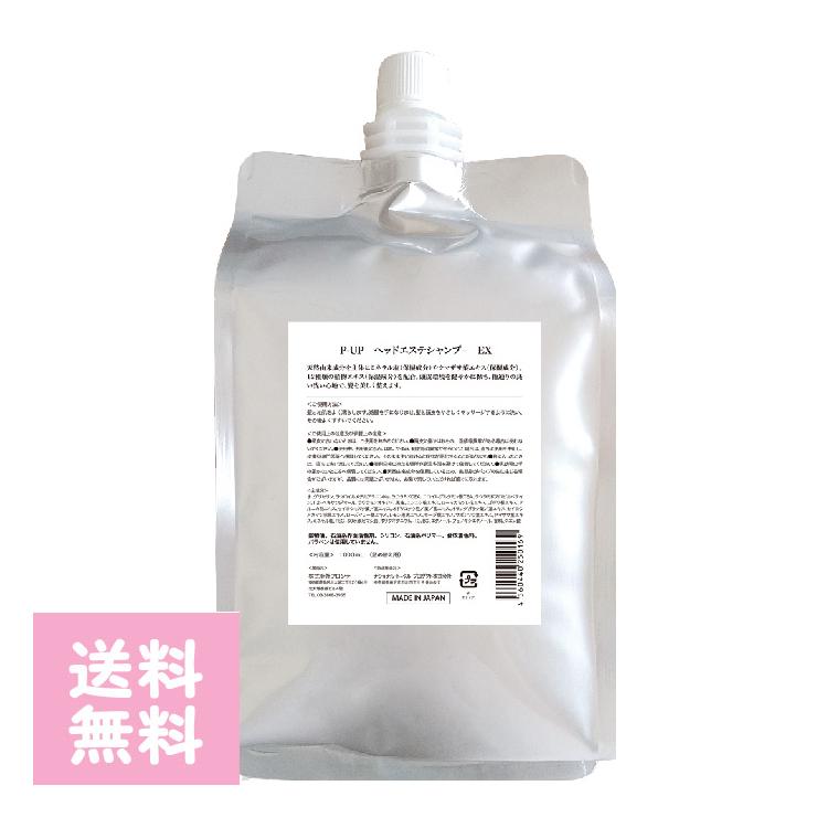 P-UP ヘッドエステシャンプ−EX 1000ml アミノ酸系 オールインワン