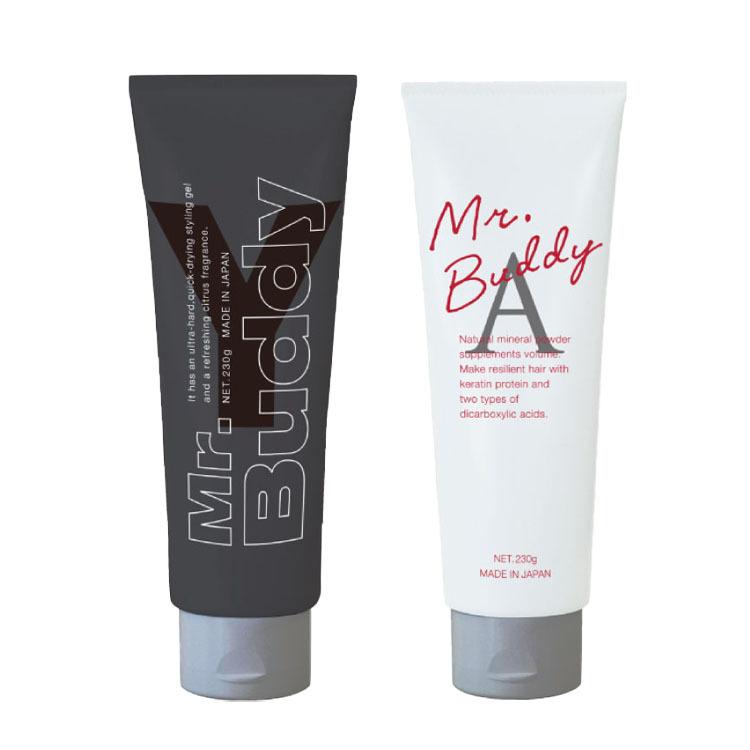 ミスターバディ ジェル スタイリングジェル ハードジェル バディー 弱酸性 ケラチンタンパク シリカ ワックス メンズコスメ ボリュームアップ ヘアセット つや髪美肌研究shop 通販 Yahoo ショッピング
