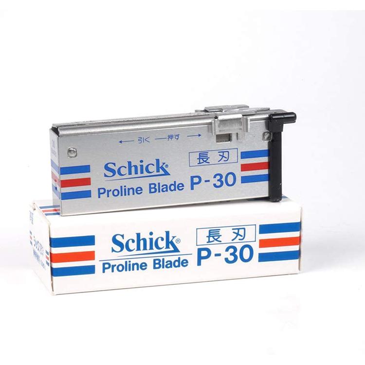 Schick Proline Blade P-30 30枚入り未使用12個セット ポスト投函送料無料 シックP-30長刃替刃 30枚入 プロラインブレード