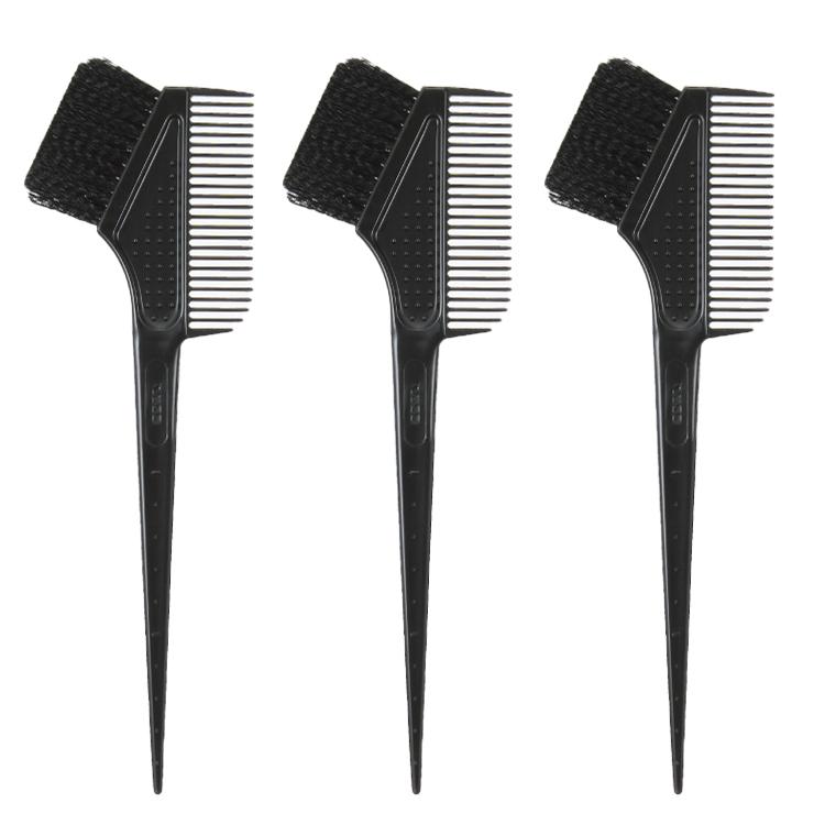 ベス工業 ヘアダイブラシ&コーム ウェーブ毛タイプ DY-301 3本セット