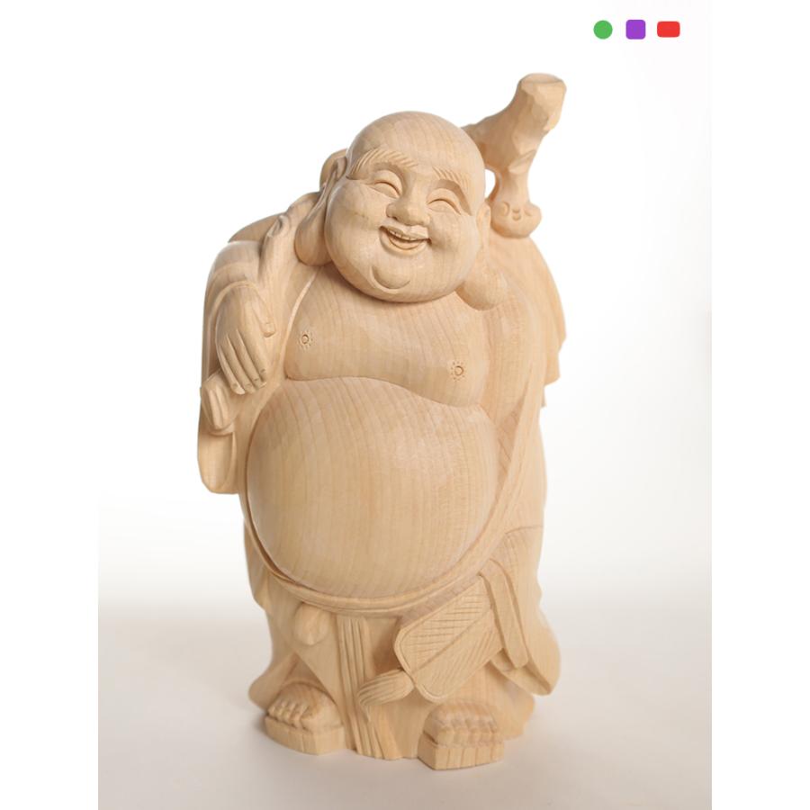 流行に 木彫り 布袋様 一刀彫 素材 桧 国内配送 Laporgub Jatengprov Go Id