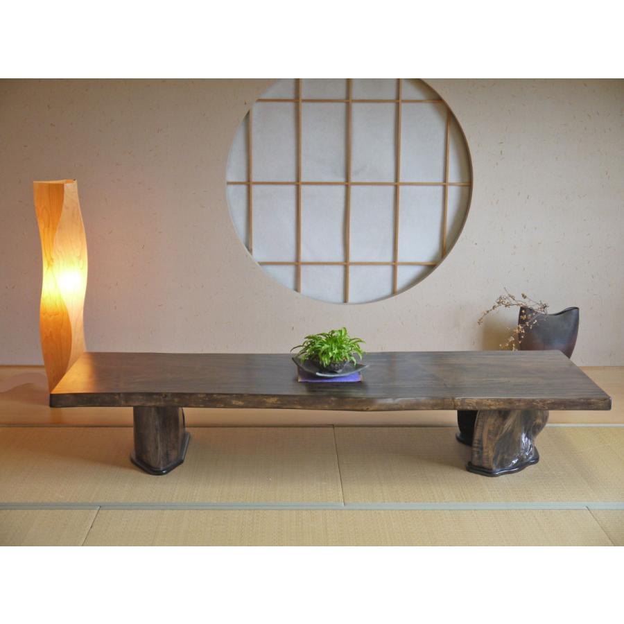 栃 テーブル / 座卓 リョウジ送料込み 座卓テーブル 栃無垢 栃 トチ