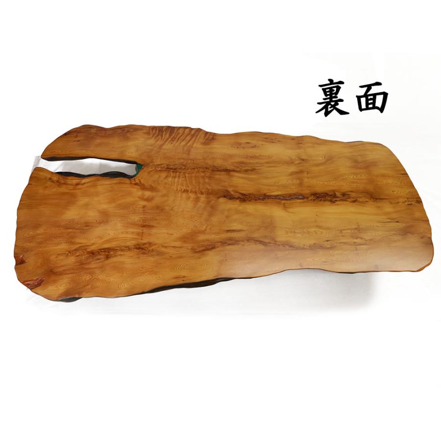 屋久杉 テーブル 一枚板 仕様：無垢 / 素材：屋久杉（座卓 無垢板 年輪 