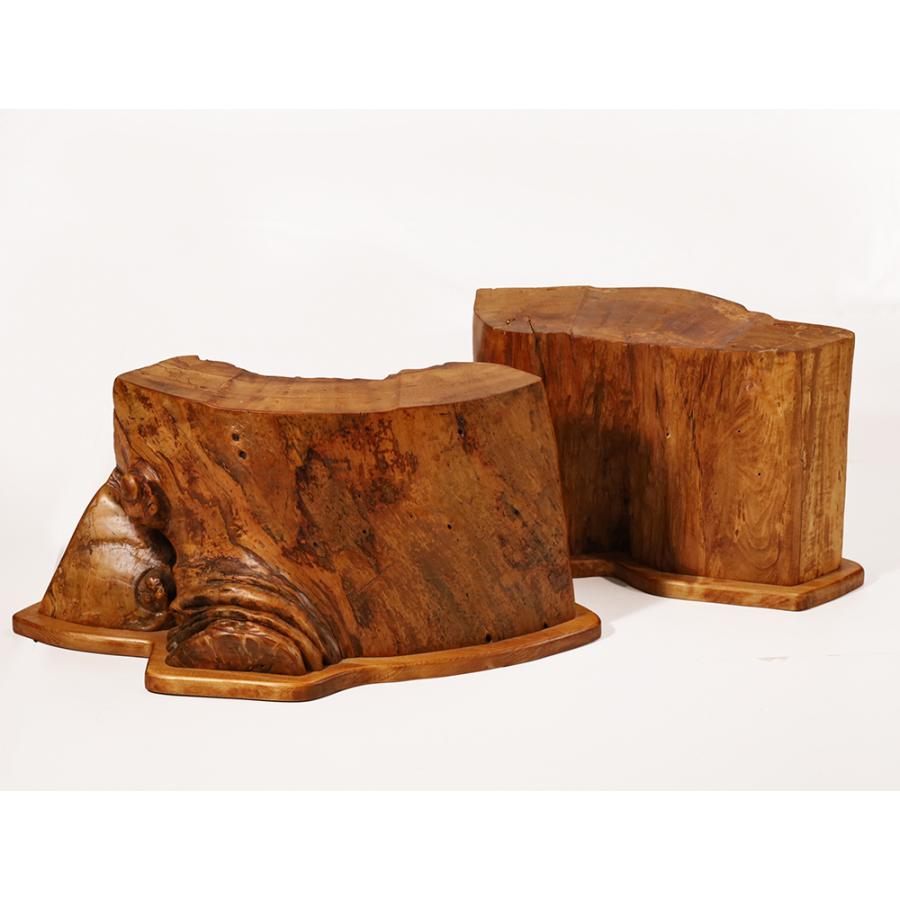 一枚板 テーブル 仕様：無垢 / 素材：栃（座卓 年輪 お手入れ 木目