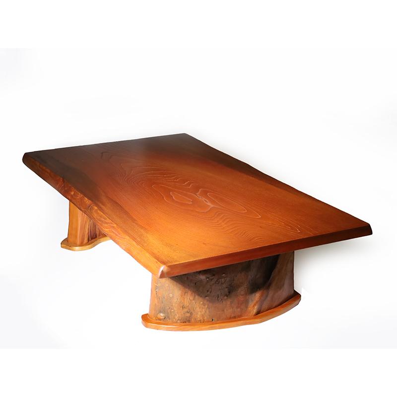 テーブル 座卓 一枚板 仕様 無垢 素材 けやき 無垢 木目 年輪 Ta 111 津山銘木有馬店 通販 Yahoo ショッピング