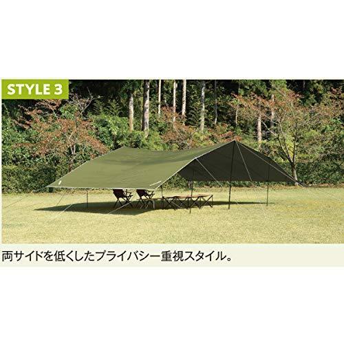 新品未使用！ ユニフレーム タープ UFビックタープ 8×6 カーキグリーン (693254) 【OCQ1242680964】(45172円)