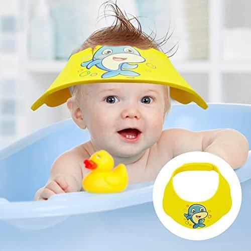 売れ筋 シャンプーハット 赤ちゃん 子供用 面ファスナーサイズ調整可能 大人 シャワーキャップ 安全素材 着脱便利 介護 可愛い Cisama Sc Gov Br
