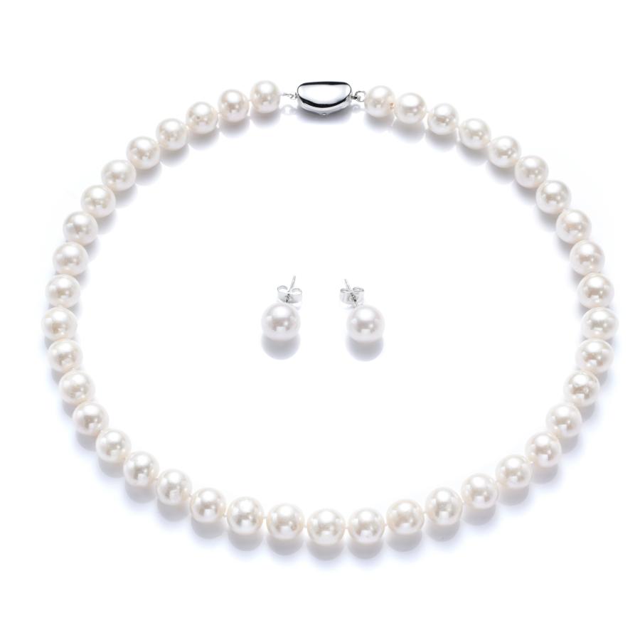 本真珠ネックレス 6.5-7.0mm 淡水真珠 ネックレス6.5-7.0mm アジャスター/マンテル | 淡水
