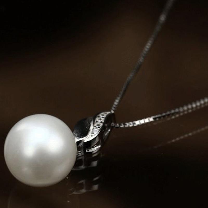 つやたま 真珠 パールペンダント 一粒パールネックレス 大粒 11 - 12mm