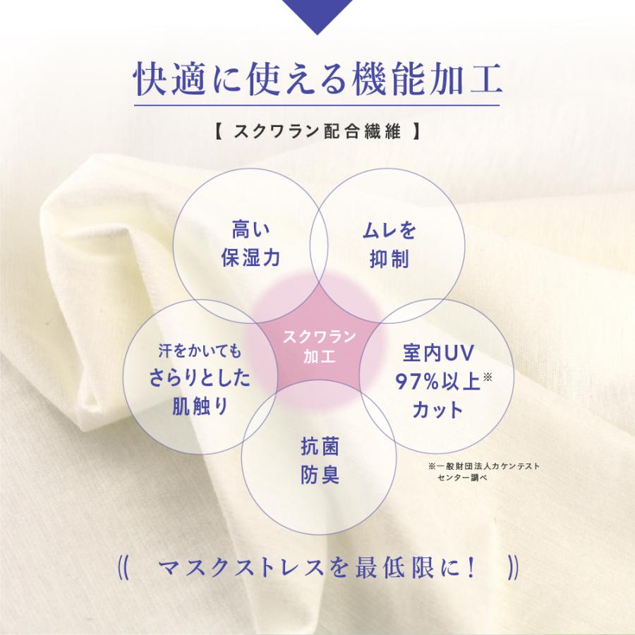 朝までぐっすり 外れにくい おやすみマスク２枚入り ふつうサイズ 送料無料 ツーヨン スクワランで潤いキープ 肌にやさしい布マスク 保湿 耳が痛くない紐T-100 |  | 06