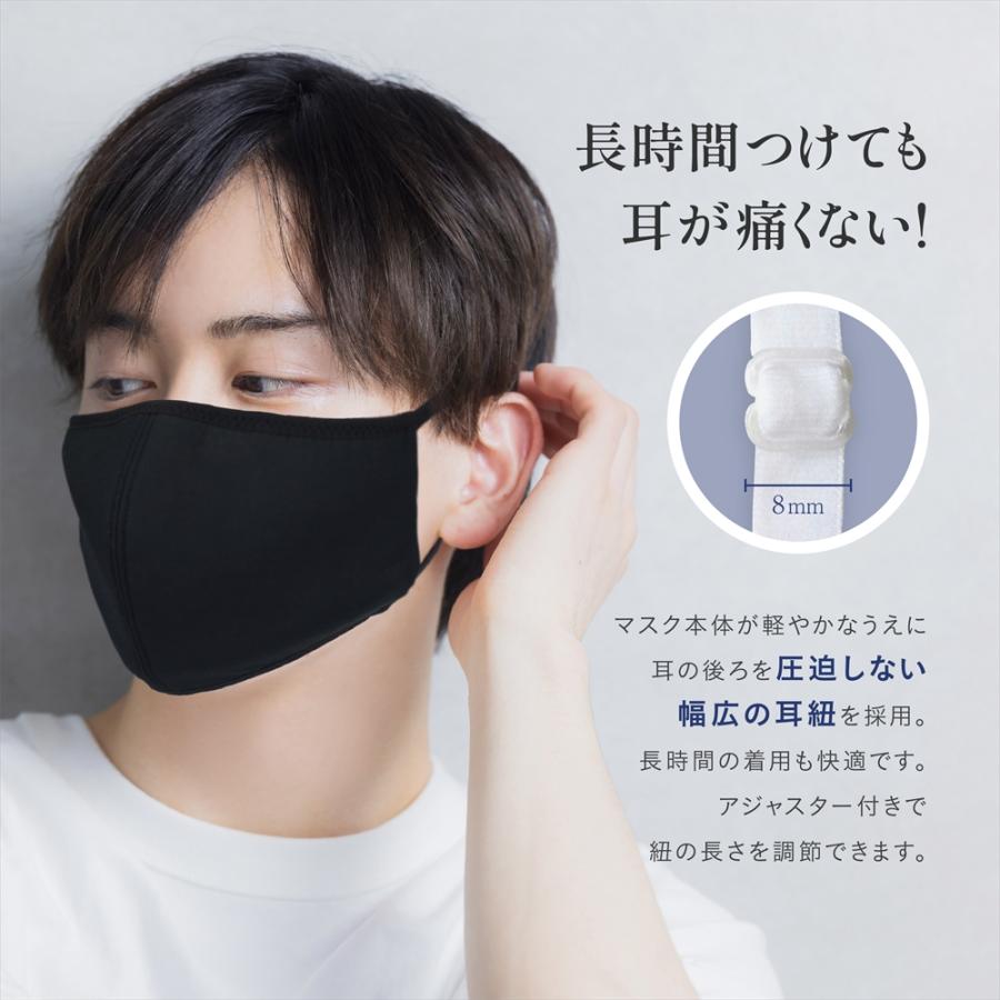 ビックマスク ゆったり大きめサイズ スクワランで潤いキープ 優れた保湿力でムレにくい 息ラク3D 送料無料  ツーヨン２枚入  抗ウイルスフィルター６枚付 T-91Ａ |  | 11