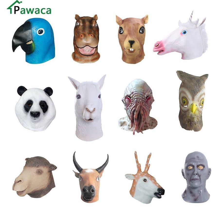 マスク 全8種類 不気味な馬 タコ ゴム動物マスク ラテックスパーティ 動物マスク ハロウィン 仮面舞踏会 マスク 面白い 輸入雑貨 プレゼントにも Pa0 Tsuyoshi Style 通販 Yahoo ショッピング