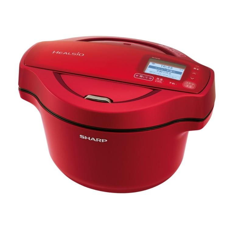 『新品未開封品』　シャープ　ヘルシオホットクック　KN-HW16F-R 正規ルート商品】シャープ ヘルシオホットクックKN-HW16F-Rレッド