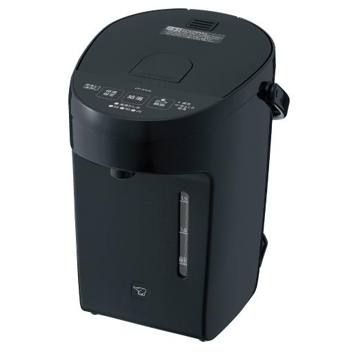 象印:マイコン沸とう電動ポット(ストレートブラック)(2L)/CP 象印:マイコン沸とう電動ポット(ストレートブラック)(2L)/CP