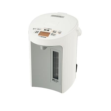 象印：マイコン沸とうVE電気まほうびん『優湯生』(3L)(ホワイト
