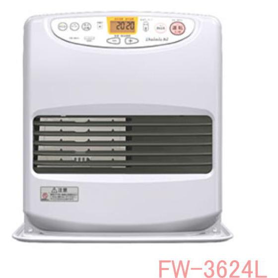 ダイニチ：石油ファンヒーター(Lタイプ)(ムーンホワイト)/FW-3624L-W