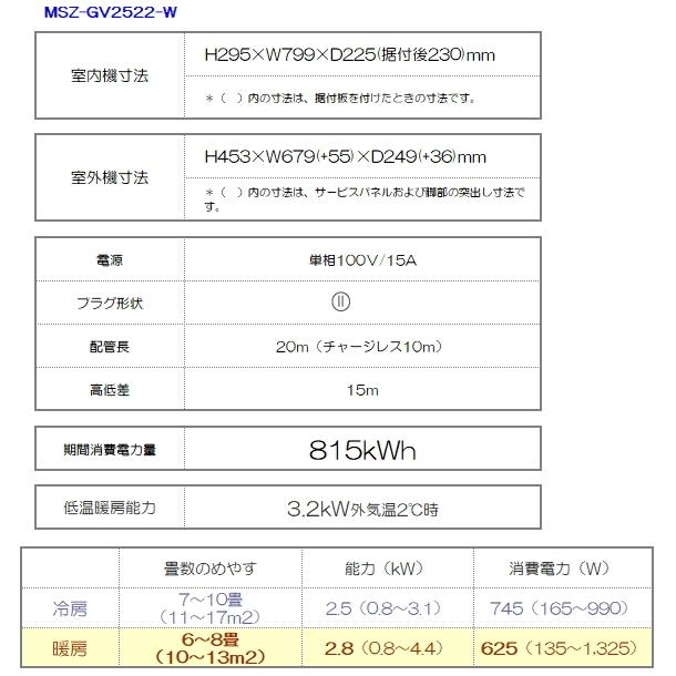 工事券別途購入可能商品】三菱:エアコンGVシリーズ(ピュア 工事券別途購入可能商品】三菱:エアコンGVシリーズ(ピュア