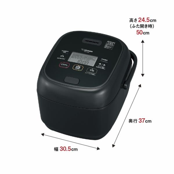 「新品・未開封」 NW-CA18-BA(ブラック) 圧力IH炊飯ジャー 極め炊き 象印：圧力IH炊飯ジャー極め炊き（1升炊）(ブラック)/NW-CA18-BA