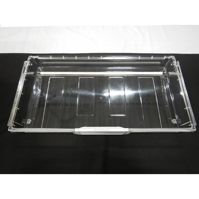 日立部品：ケース(野菜上)ハンドル付/R-WX7400G-005冷蔵庫用 : メロウ 