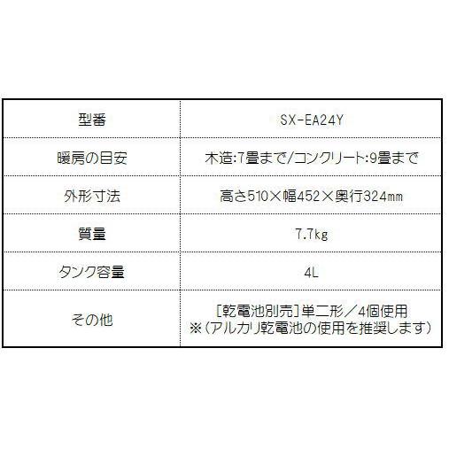 コロナ:ポータブル石油ストーブ(反射型)(エレガンスホワイト コロナ:ポータブル石油ストーブ(反射型)(エレガンスホワイト