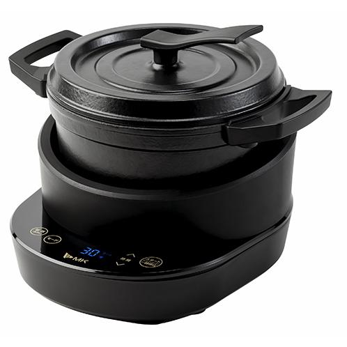 エムケー精工：水無し電気鍋(KO TSU I RA ZU)(ブラック)/TK-M020K