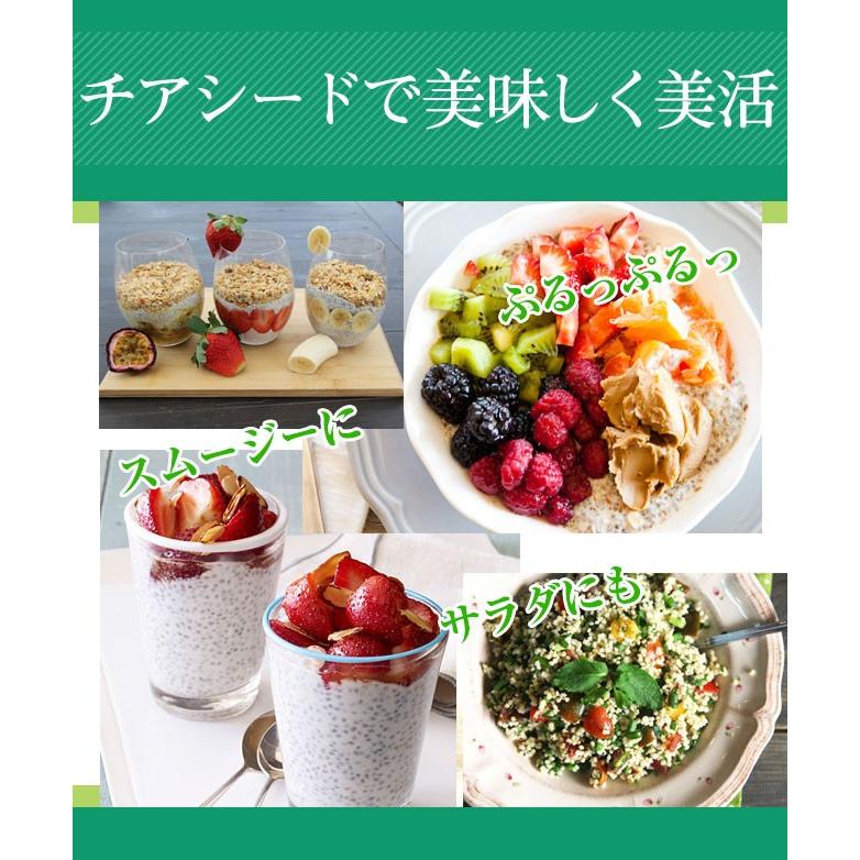 ホワイトチアシード　4kg ホワイトチアシード 900g (1kg-100g) 有機JAS オーガニック認証取得品