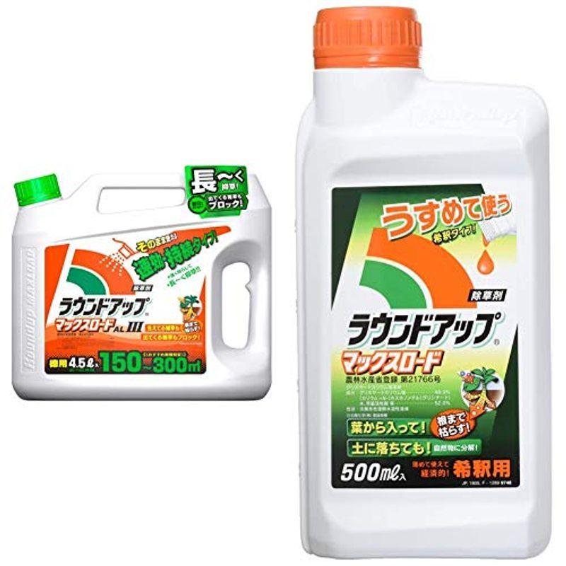 週間売れ筋 ラウンドアップマックスロードALIII 4.5L 日産化学 そのまま使える速効 持続タイプ 出てくる雑草もブロック 除草剤 日産化学工業 除草剤 ラウンドアップマックスロードALIII 2L そのまま使える速効・持続タイプ